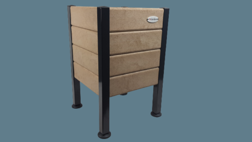 Kunststof plantenbak New York op poten