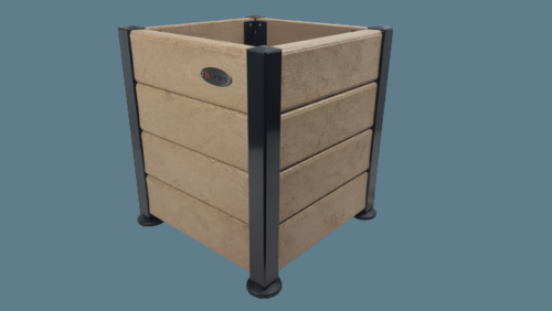 Kunststof plantenbak New York laag