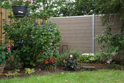 Professioneel kunststof tuinscherm