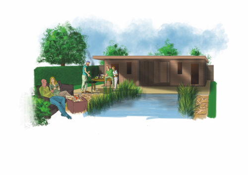 Kunststof tuinhuis Olin