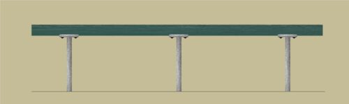 InGarden Kunststof fiets parkeerbalk