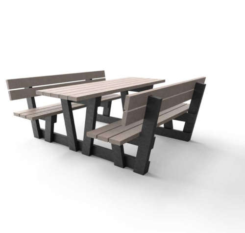 Govaplast Lyon Picknicktafel met leuning