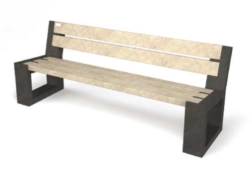 Govaplast Matrix Zitbank met leuning