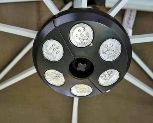 Solero Accento Pro verlichting parasol