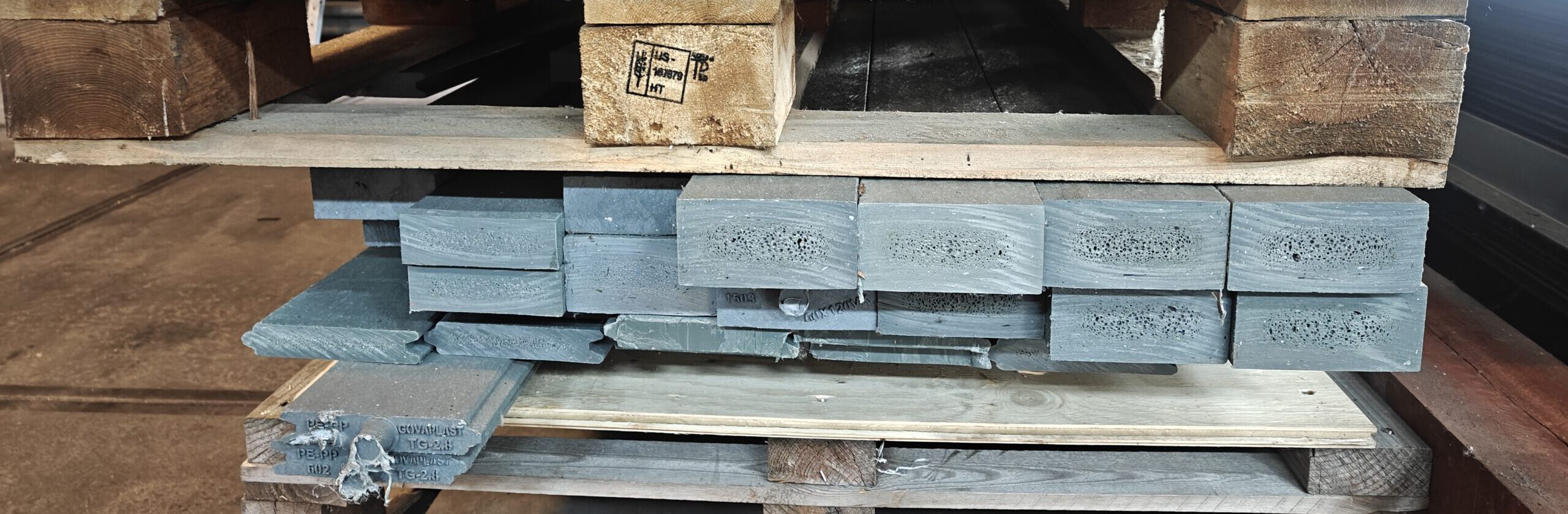 Restvoorraad planken en balken Mineral Grey