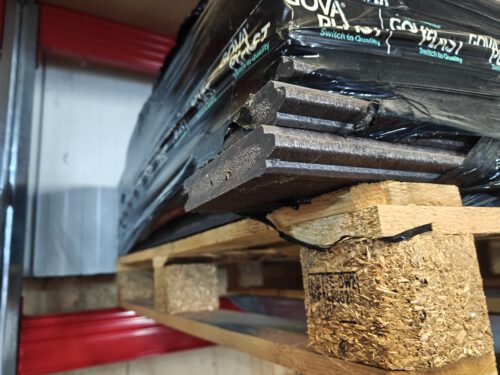 Restvoorraad planken en balken Quartz Brown