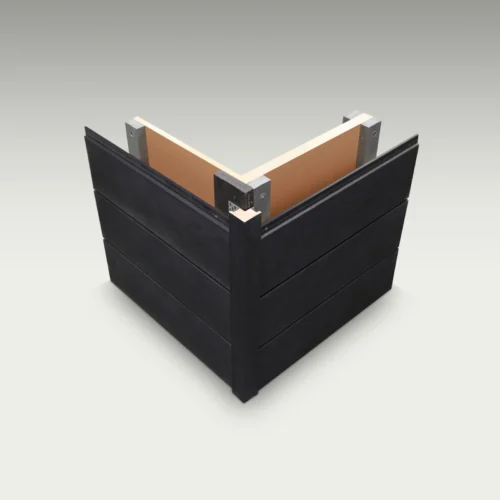 Millboard Gevelbekleding Buitenhoekprofiel Shadowline